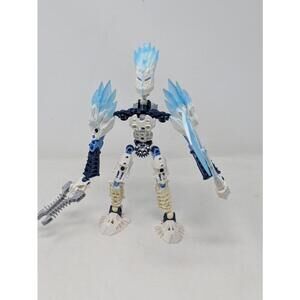 LEGO Bionicle Glatorian STRAKK 8982-99% Complete No Instructions